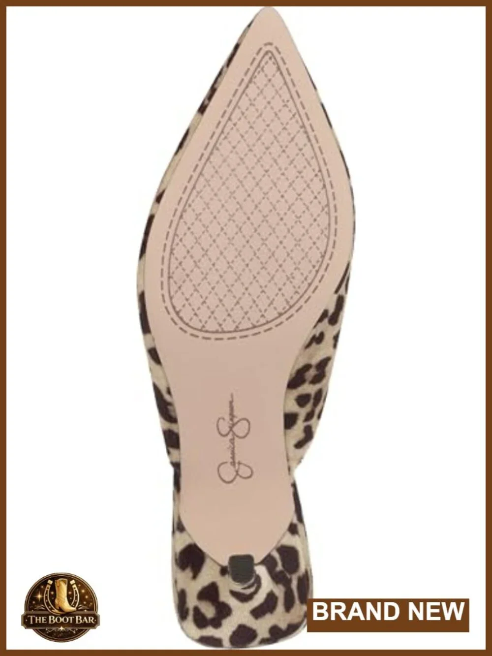 Jessica Simpson Belvaen Pointed Toe Stiletto Mule Slip-On Heeled Sandal